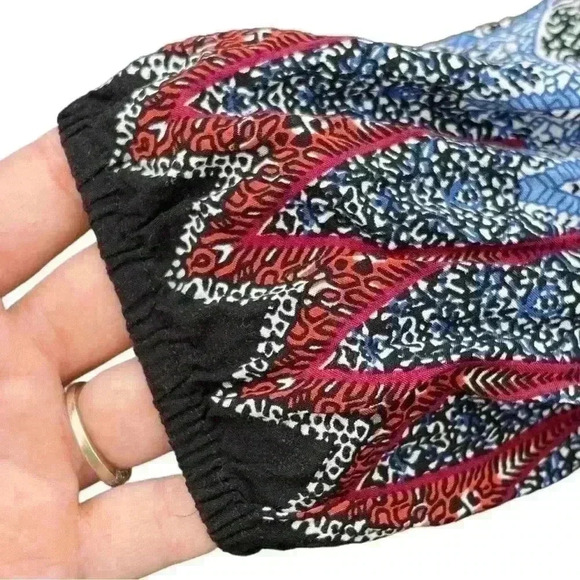 Umgee Boho Off-The-Shoulder Romper size S with pockets & adjustable straps - Picture 7 of 9